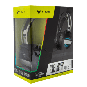 Auriculares Titan Wired LED Gaming Headset