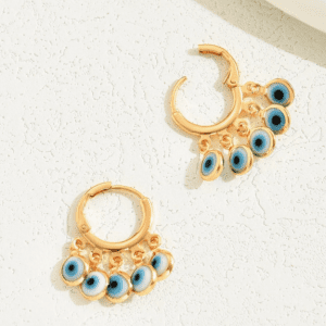Pendientes de Aro de Ojo Turco